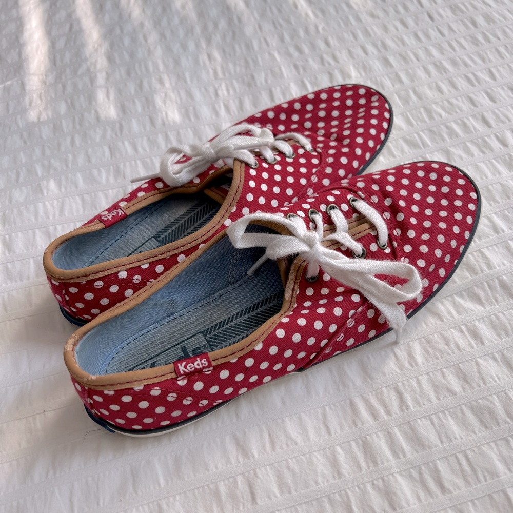 Red Polka Dot Keds